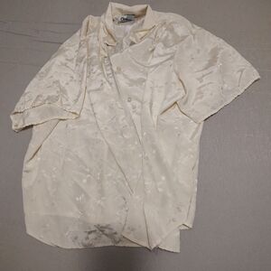 Vintage California connection silk blouse